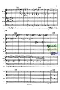 バルトーク / 管弦楽のための協奏曲 スコア 第2楽章 再現部-1