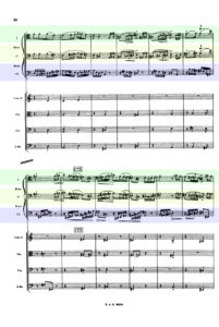 バルトーク / 管弦楽のための協奏曲 スコア 第2楽章 再現部-2